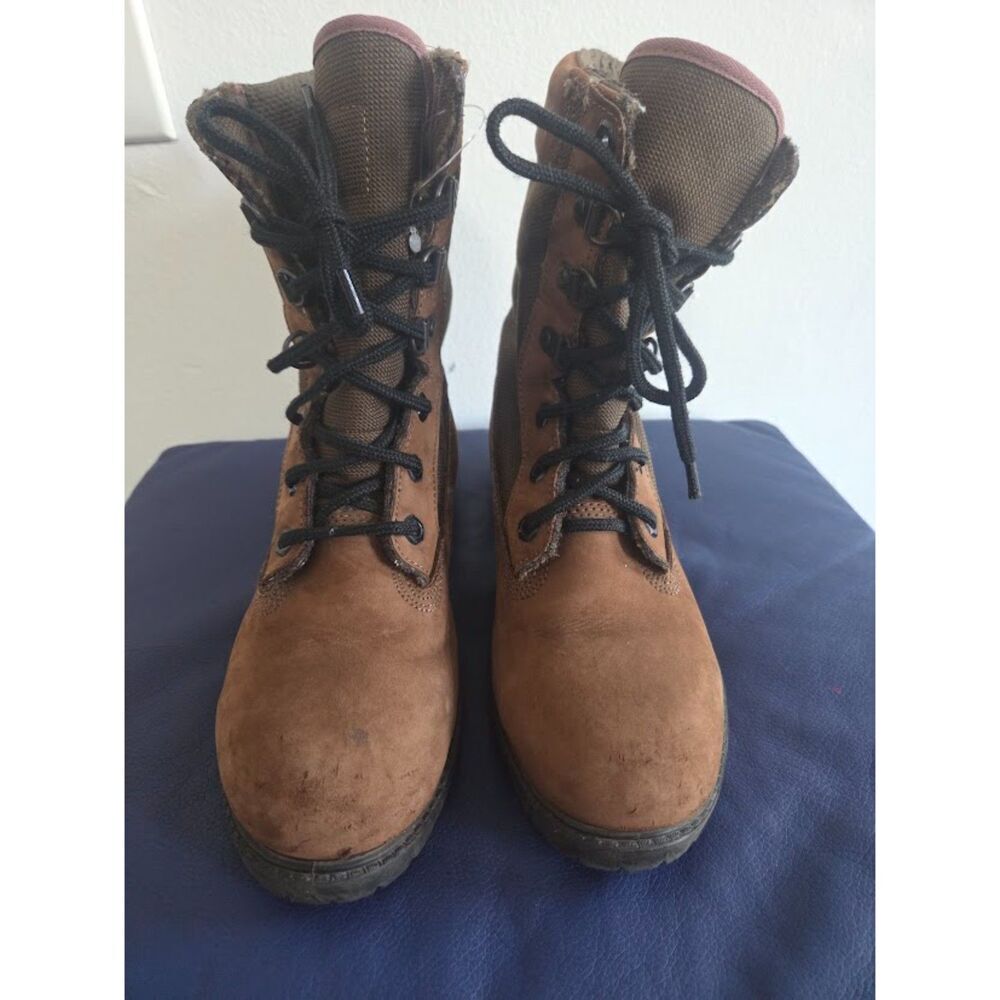 Rocky's Women Brown 100% Leather Lace Up Outdoor Hicking Boots size 7.5